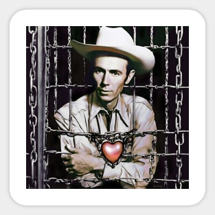 Hank Williams Unchain My Heart Sticker